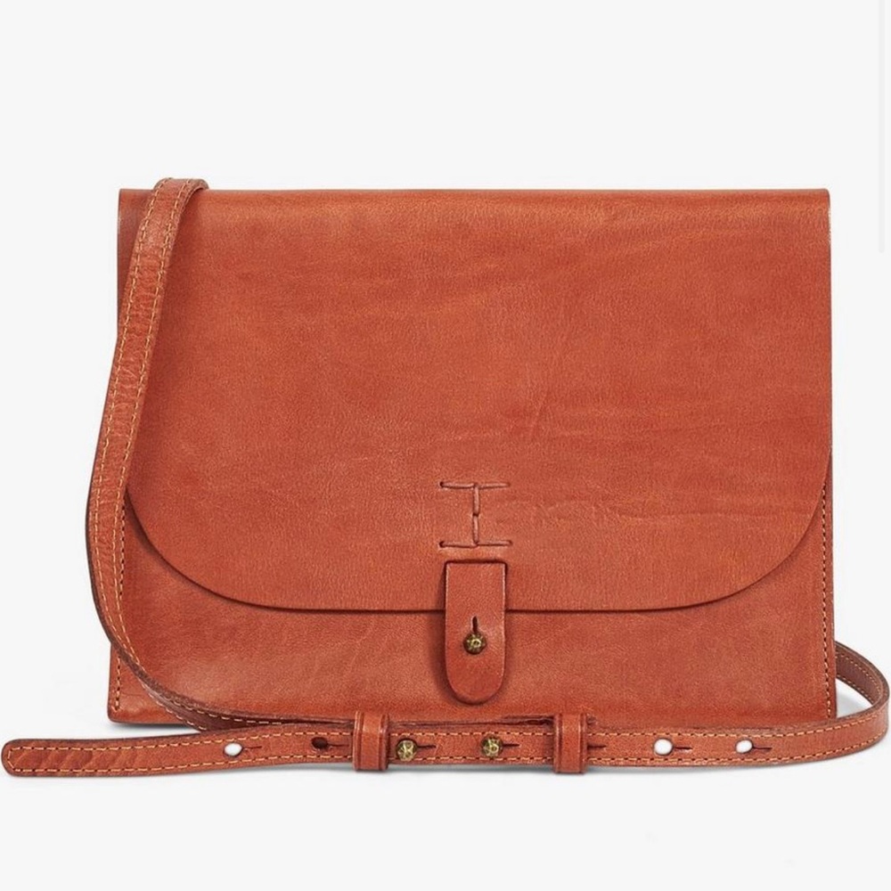 The Point Leather Crossbody Bag Lucky Brand 100% LEATHER